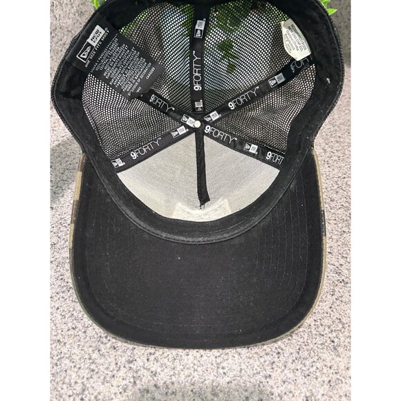 Dr Pepper Camouflage Snapback Hat Adjustable Mesh Back One Size - Picture 4 of 6